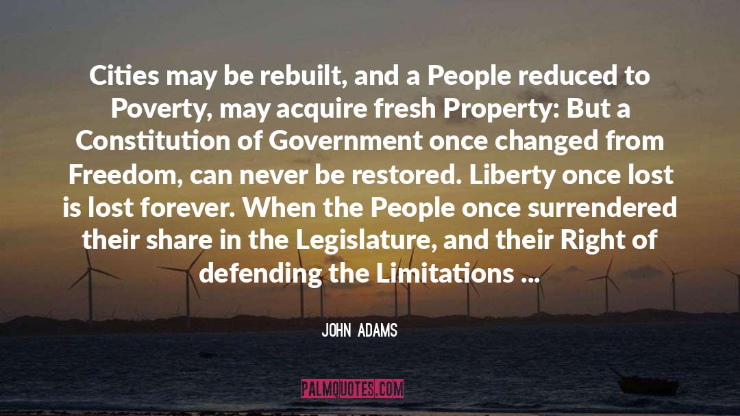 Encroachment quotes by John Adams