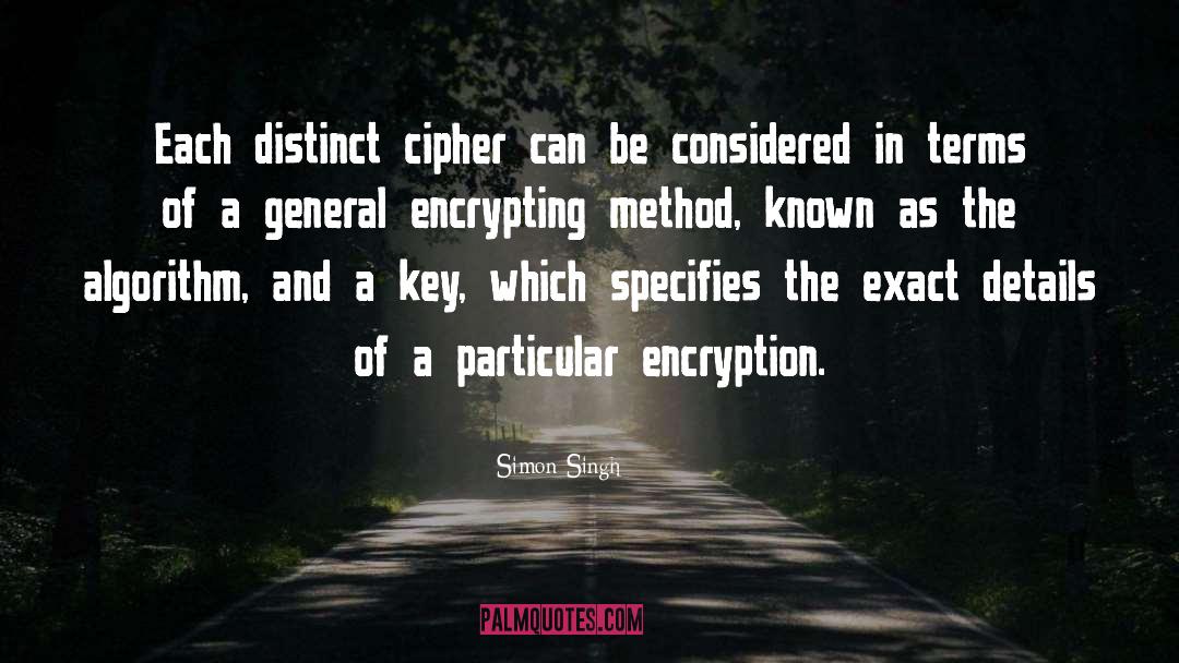 Encryption quotes by Simon Singh
