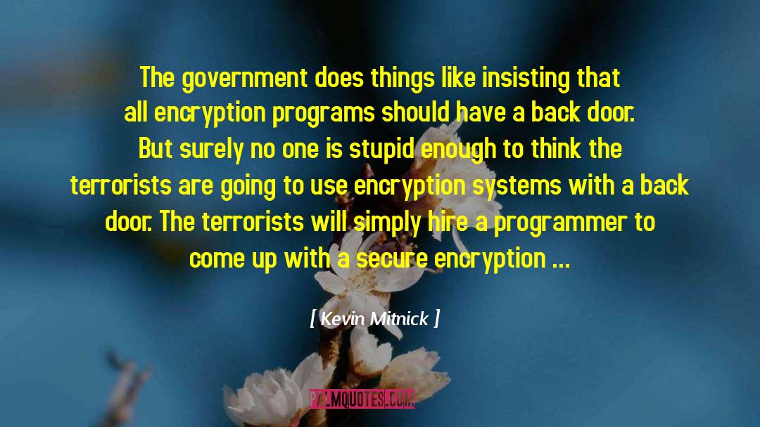 Encryption quotes by Kevin Mitnick