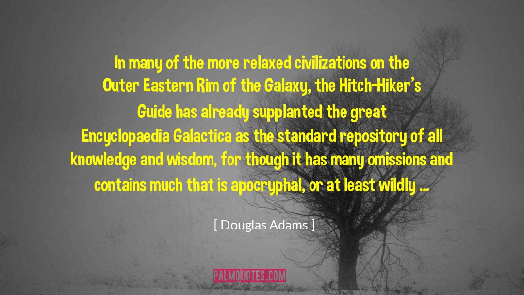 Encyclopedia quotes by Douglas Adams