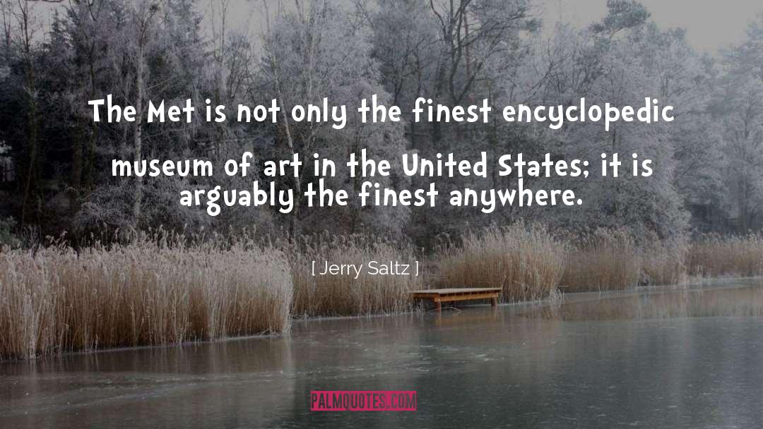 Encyclopedic quotes by Jerry Saltz
