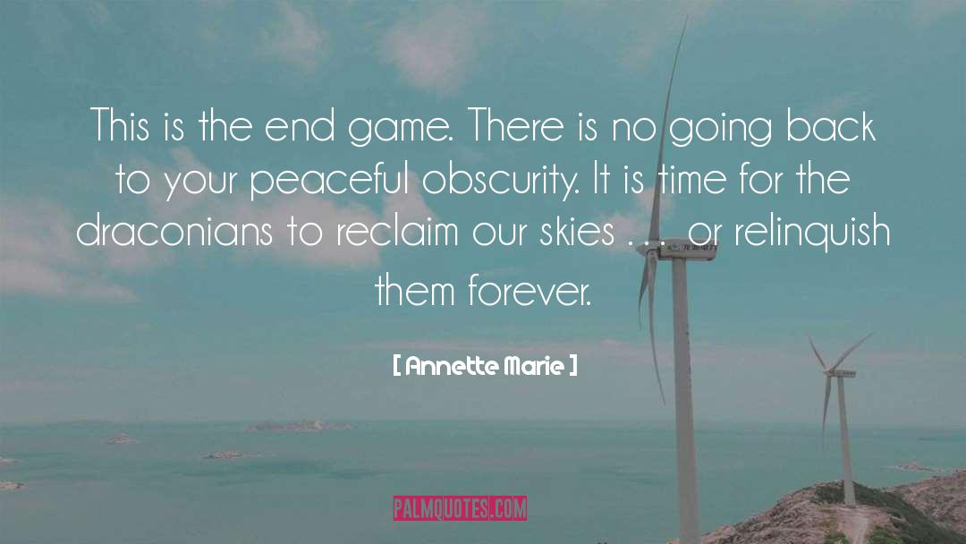 End Game quotes by Annette Marie