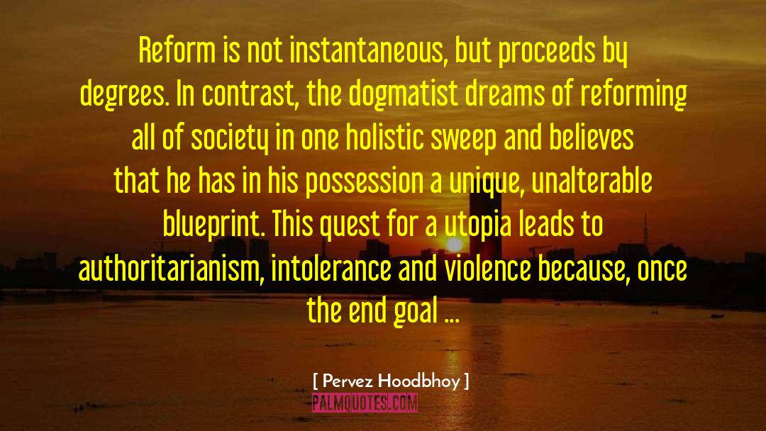 End Goal quotes by Pervez Hoodbhoy