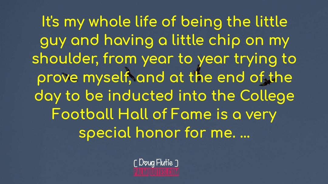 End Of College Life quotes by Doug Flutie