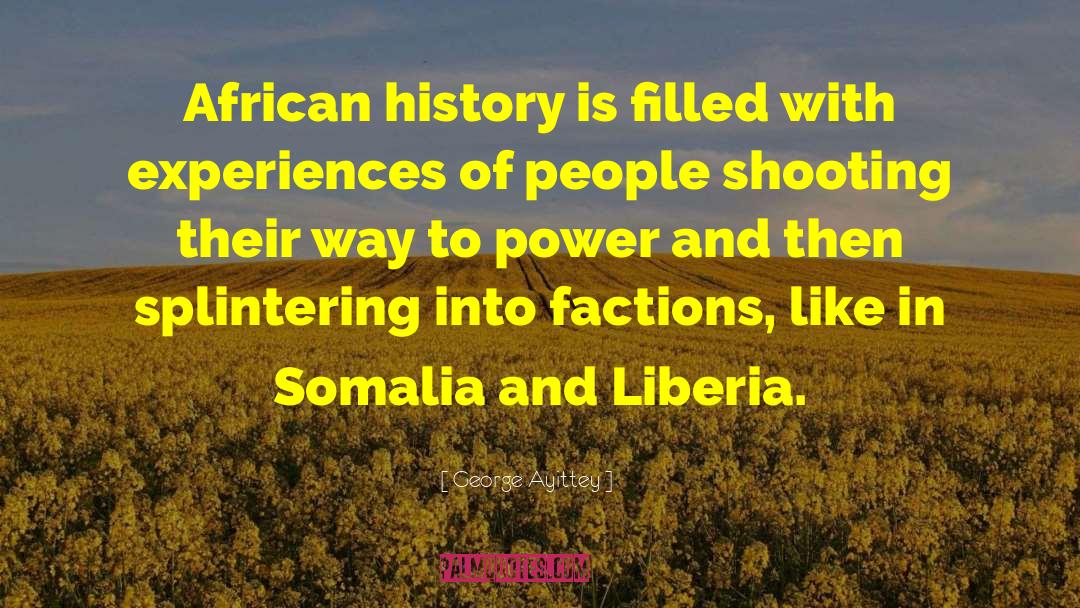 End Of History quotes by George Ayittey