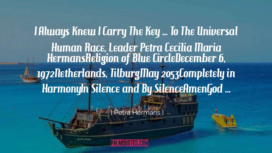 End Of Human Race quotes by Petra Hermans