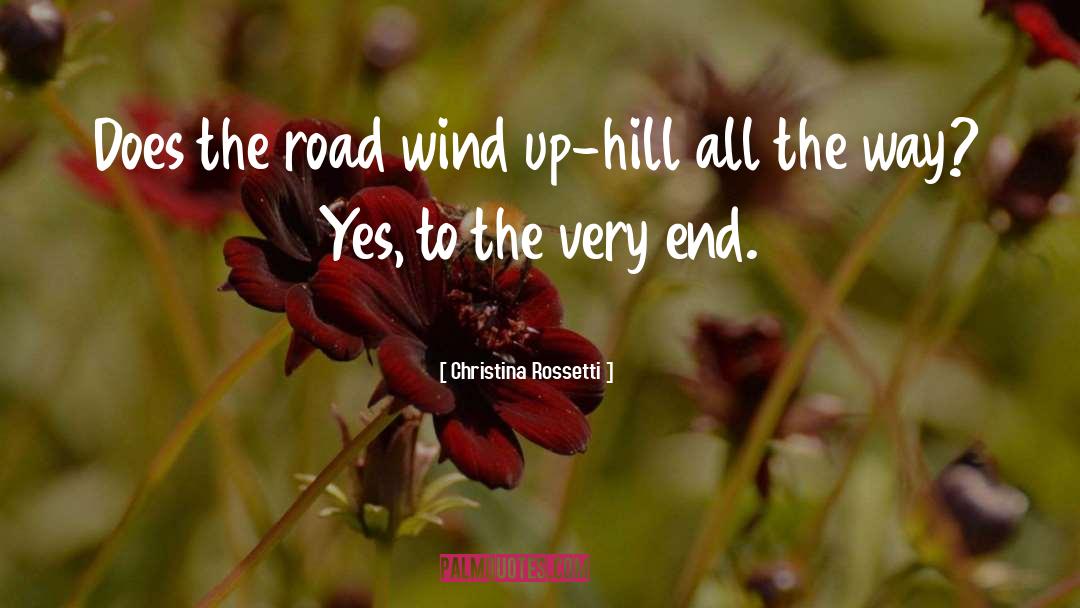 End Of Journey quotes by Christina Rossetti
