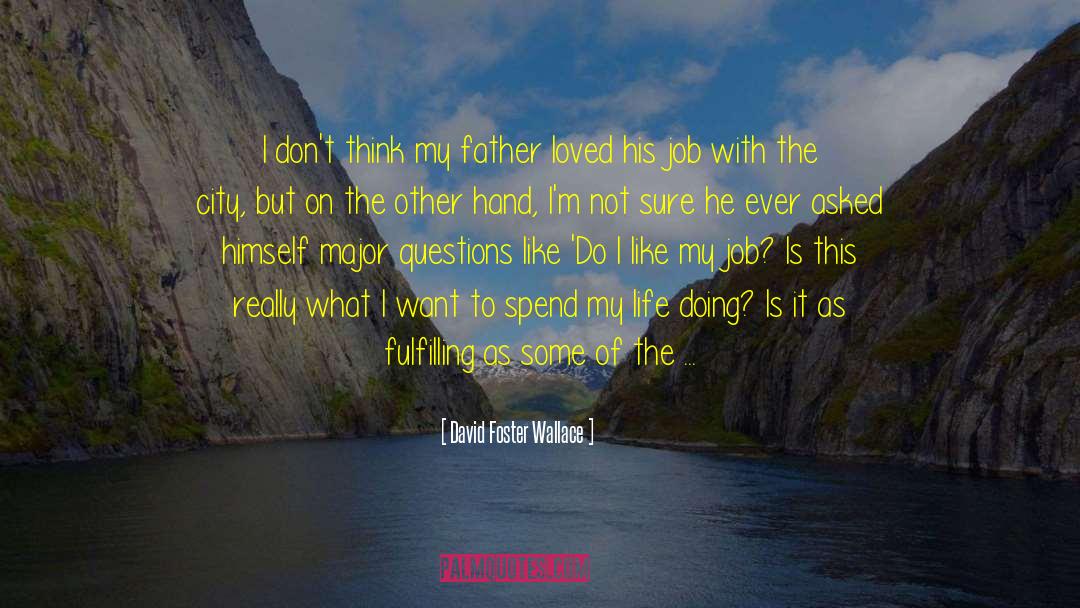 End Of Life Care quotes by David Foster Wallace