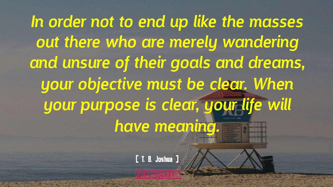 End Of Life Musings quotes by T. B. Joshua