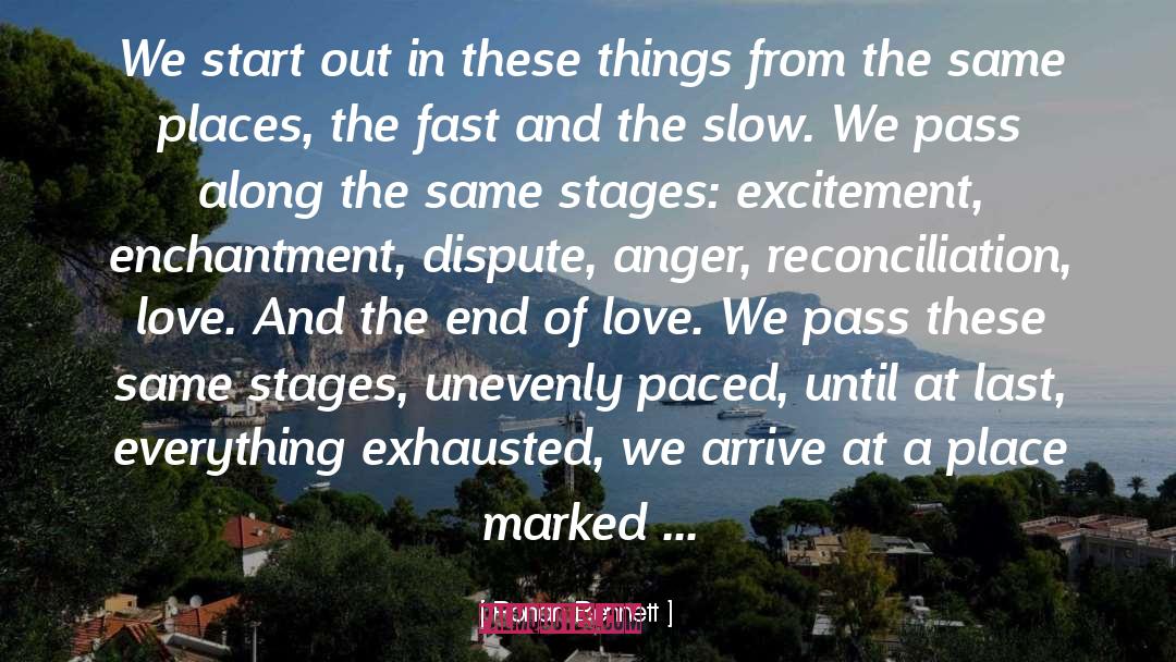 End Of Love quotes by Ronan Bennett