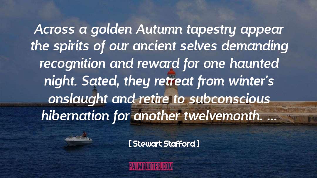 End Of Summer quotes by Stewart Stafford