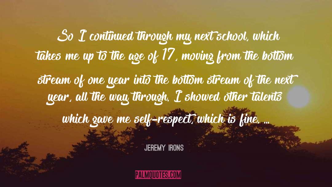 End Of The Age quotes by Jeremy Irons