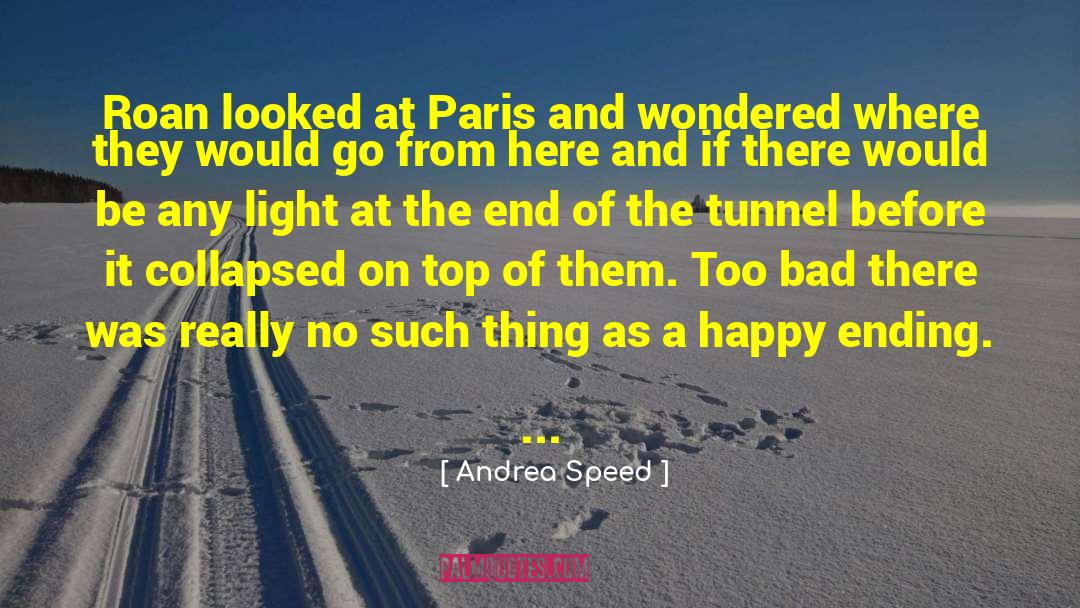 End Of The Tunnel quotes by Andrea Speed