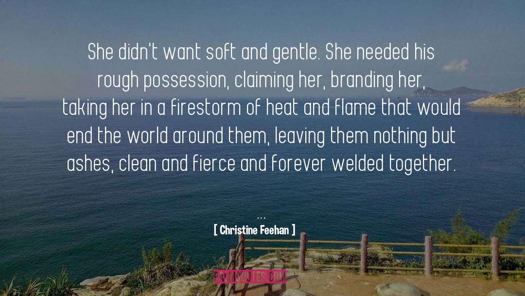 End The World quotes by Christine Feehan
