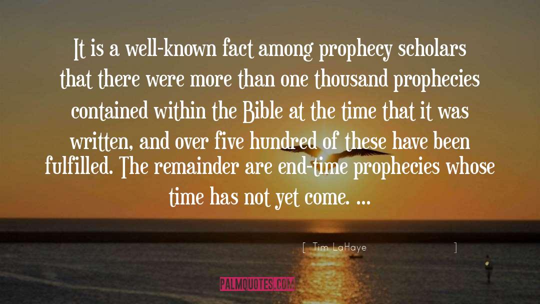 End Time quotes by Tim LaHaye