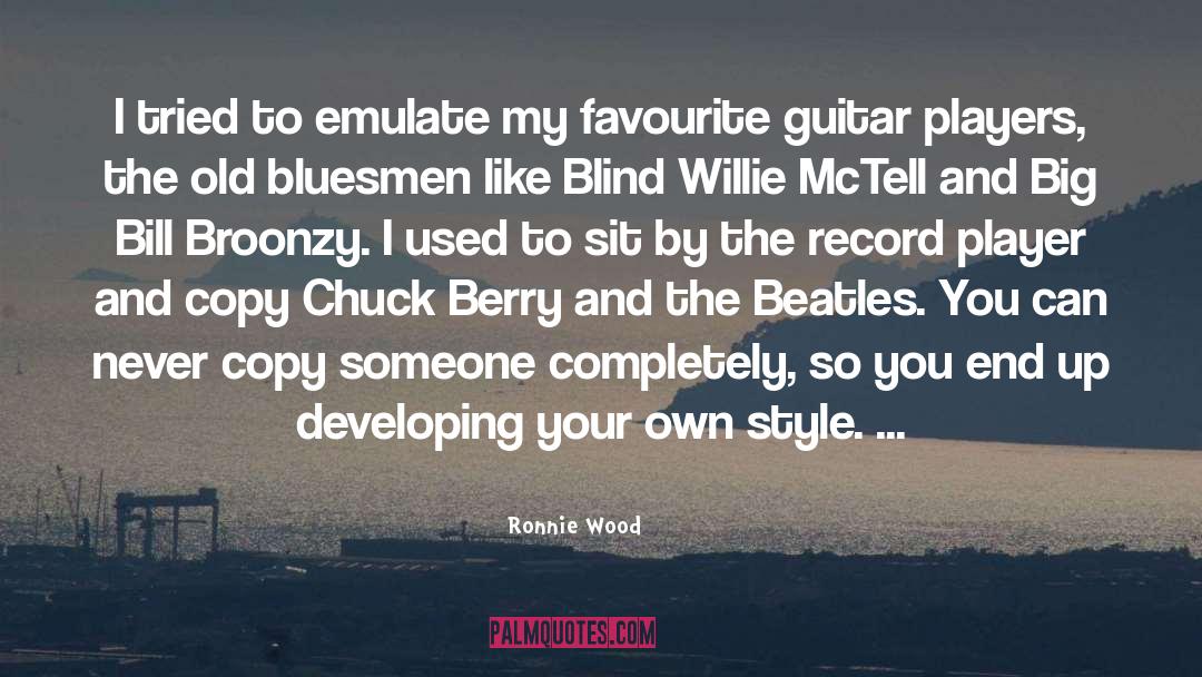 End Up quotes by Ronnie Wood