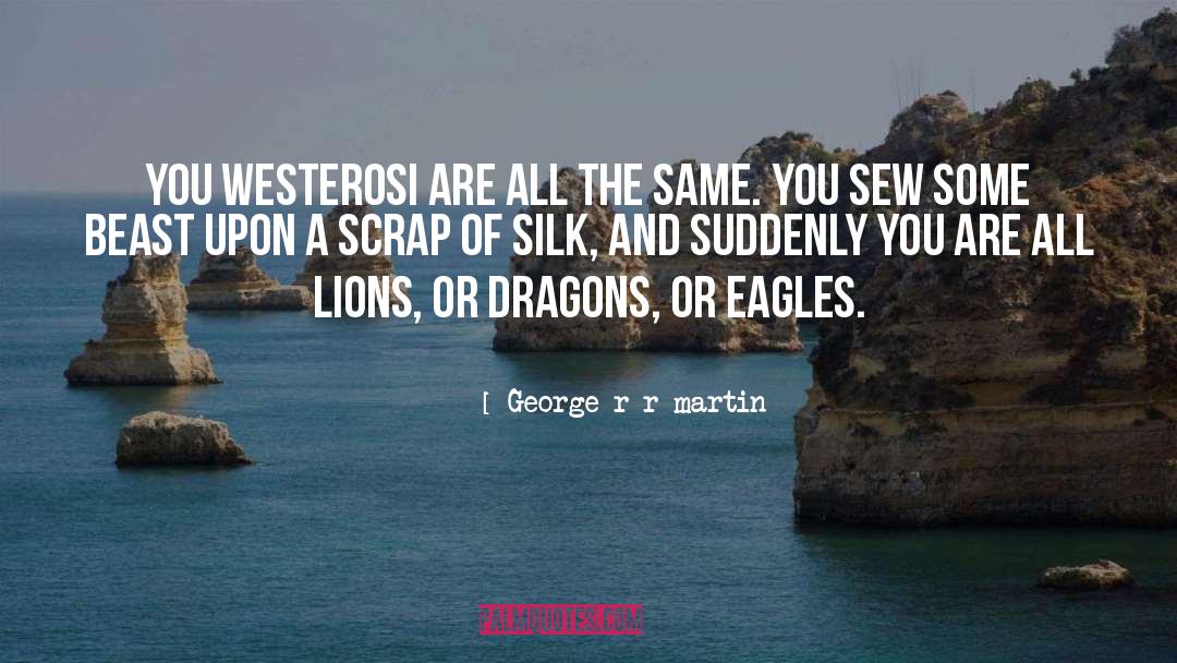 Endale Sew quotes by George R R Martin