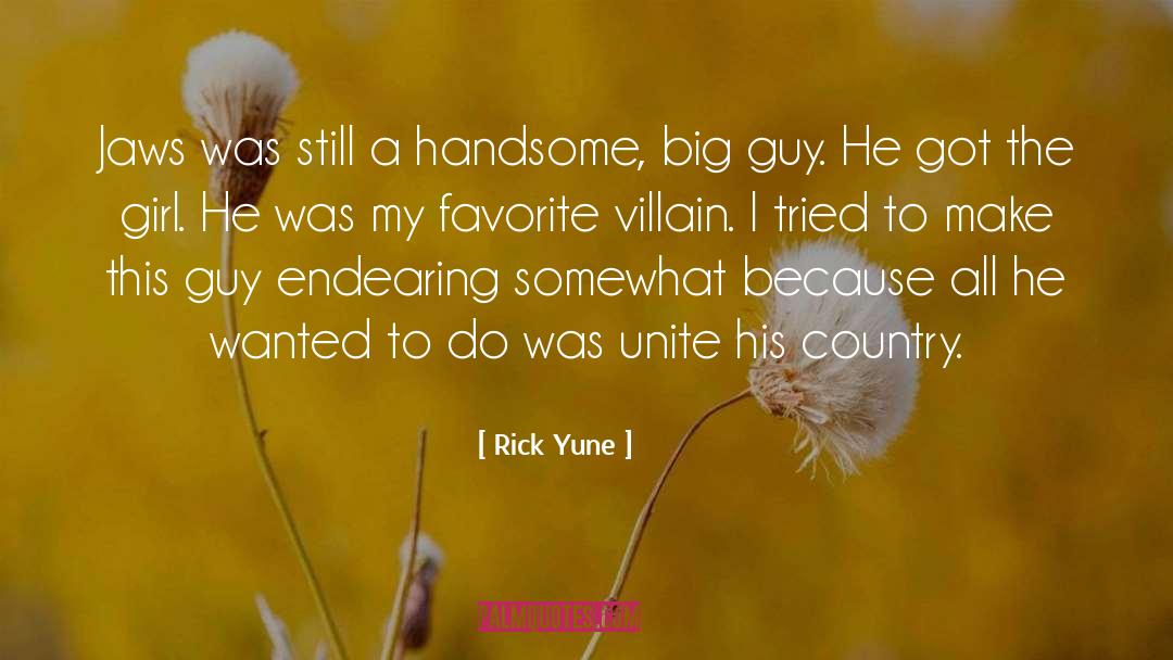 Endearing quotes by Rick Yune