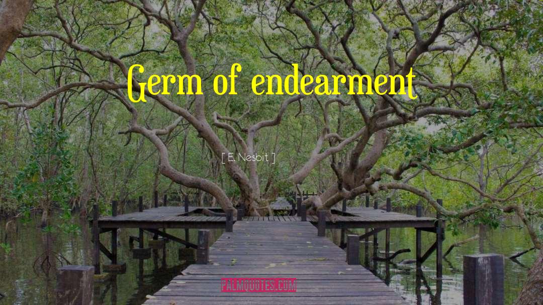 Endearment quotes by E. Nesbit