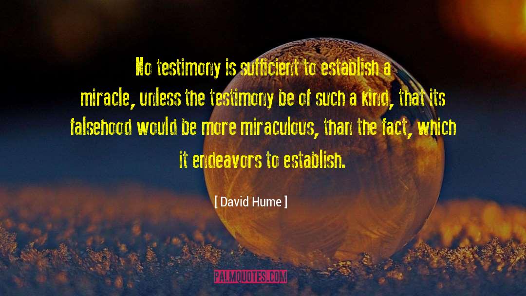 Endeavors quotes by David Hume