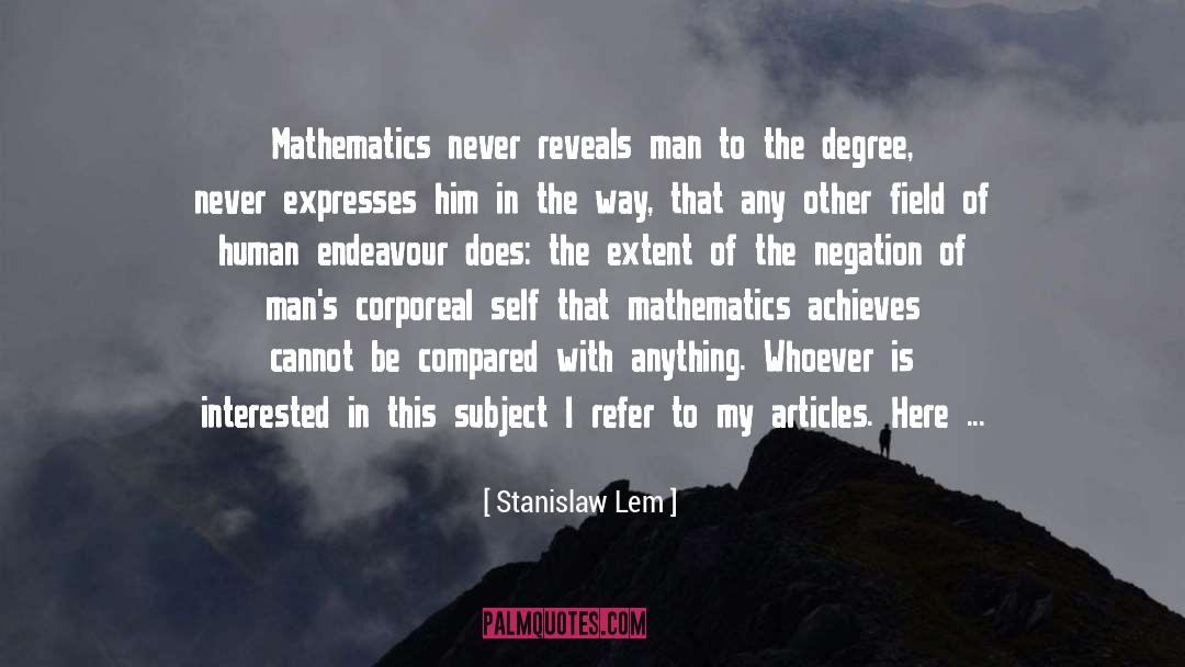 Endeavour quotes by Stanislaw Lem