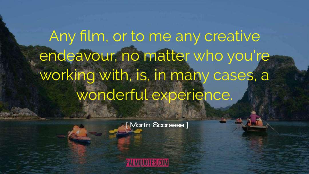 Endeavour quotes by Martin Scorsese