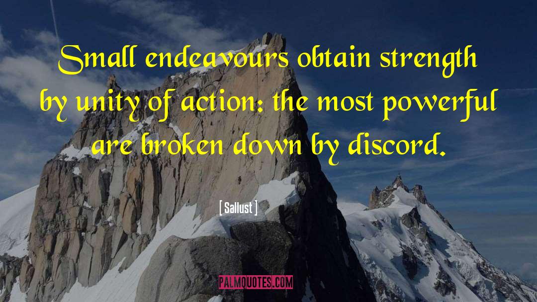 Endeavours quotes by Sallust