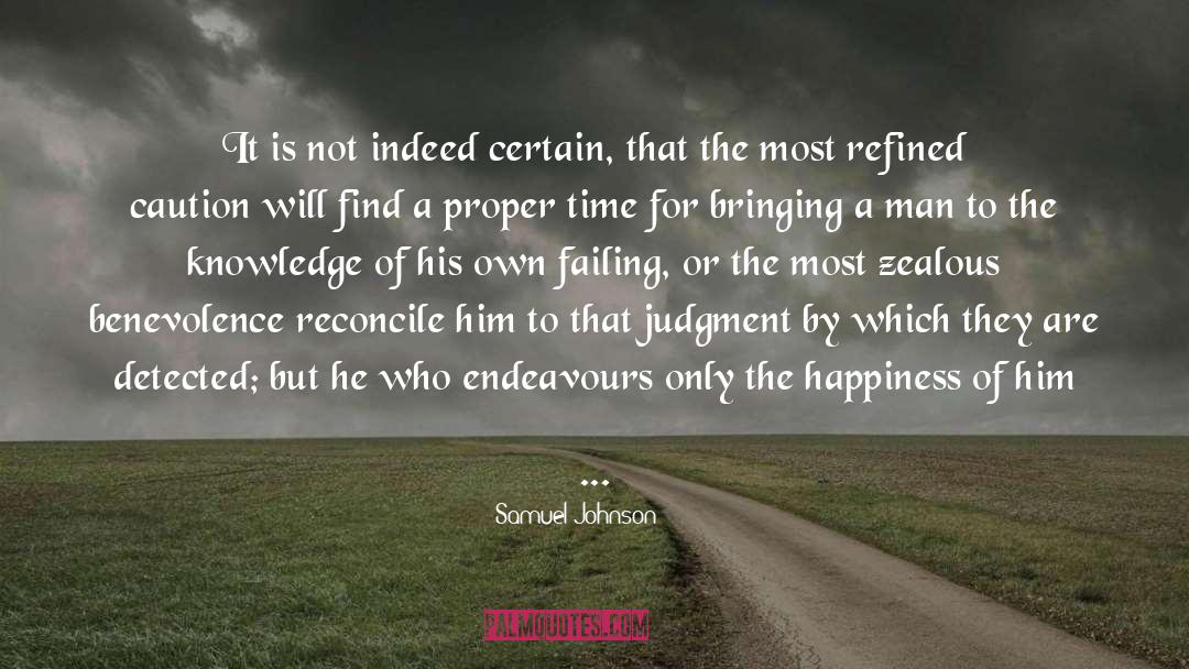 Endeavours quotes by Samuel Johnson