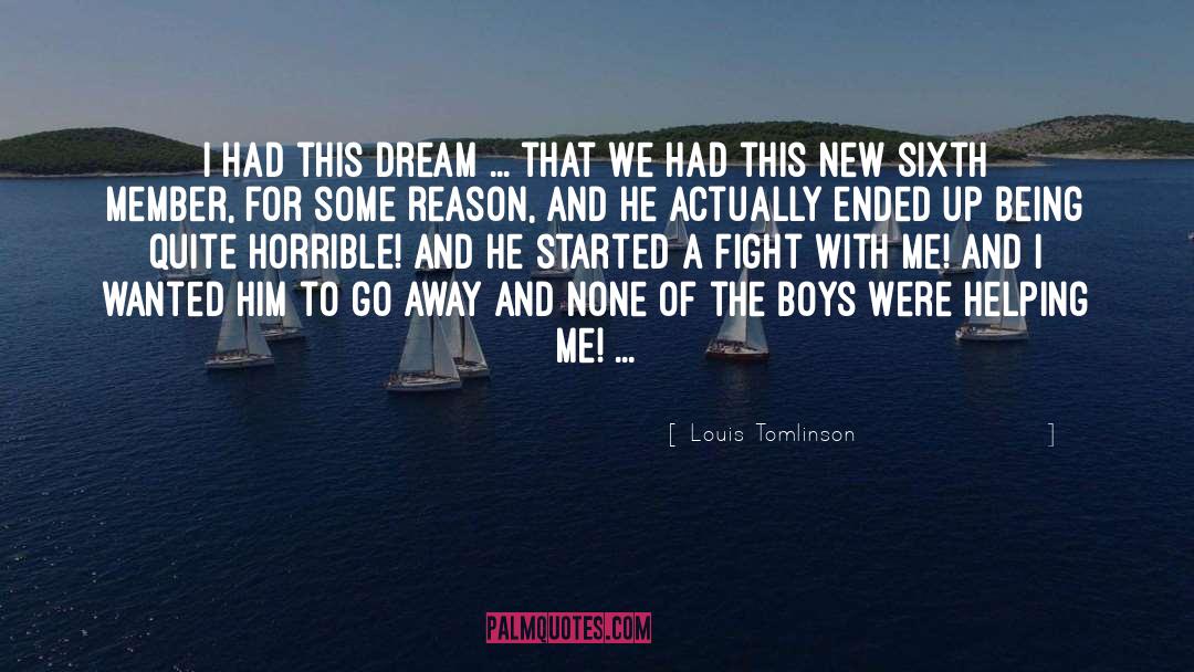 Ended quotes by Louis Tomlinson