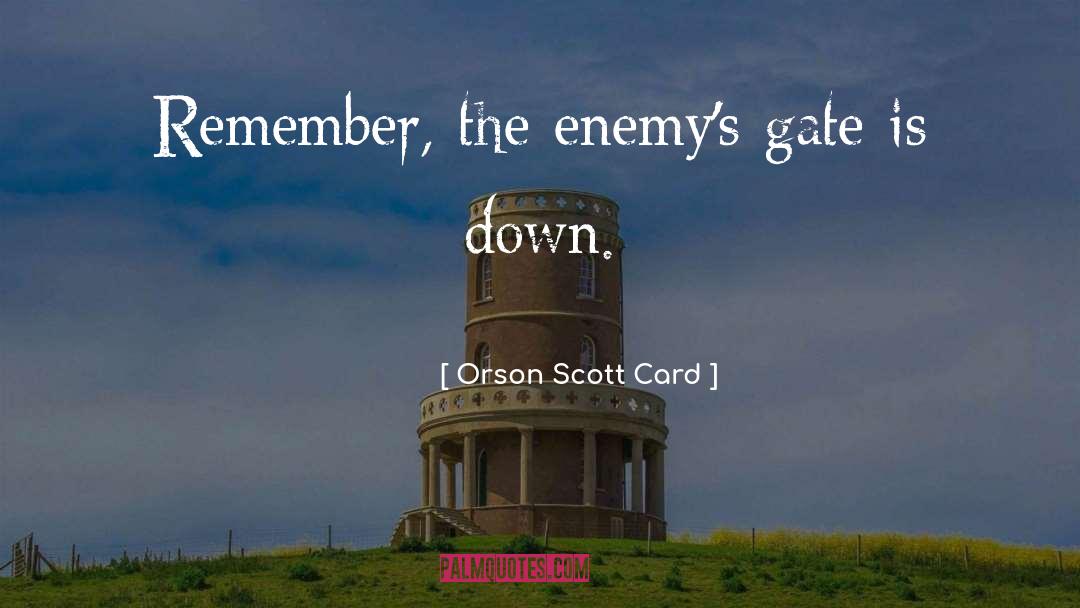 Ender quotes by Orson Scott Card