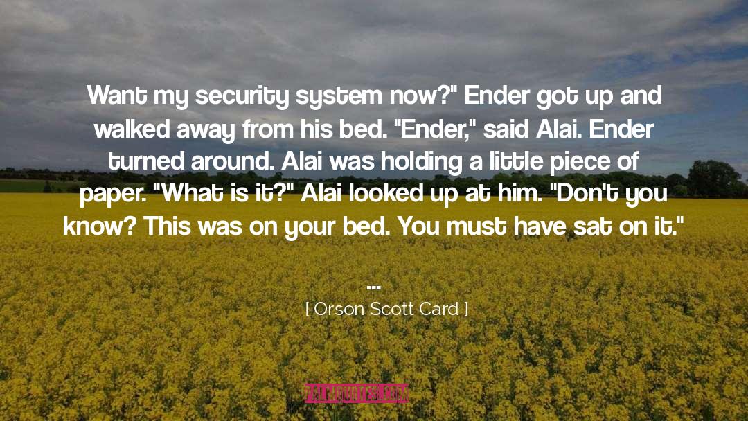 Ender quotes by Orson Scott Card