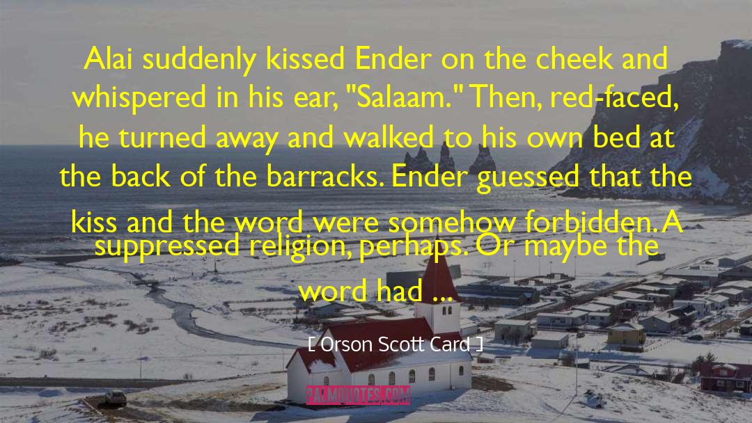 Ender quotes by Orson Scott Card