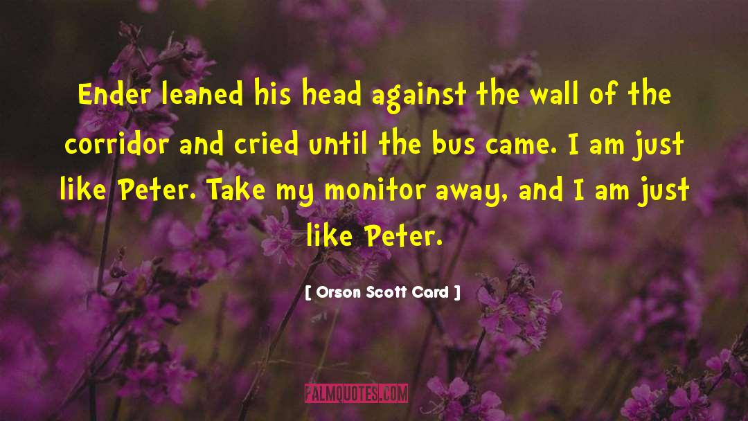 Ender Wiggin quotes by Orson Scott Card