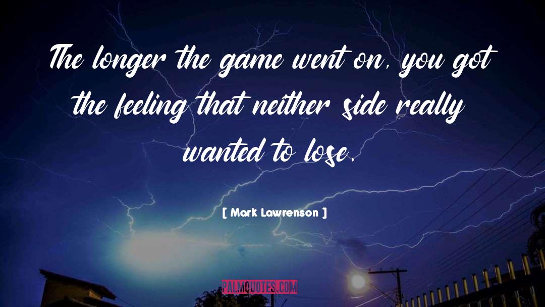 Enders Game quotes by Mark Lawrenson