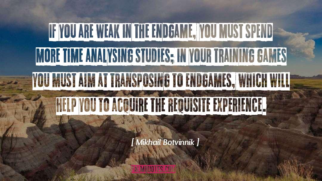 Endgame quotes by Mikhail Botvinnik