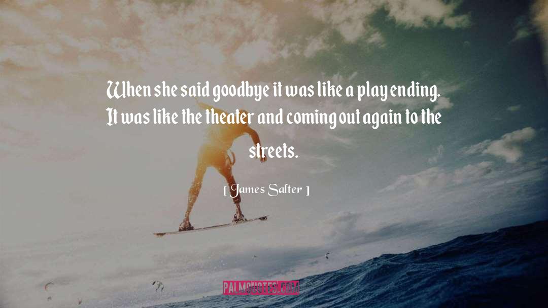 Ending It quotes by James Salter