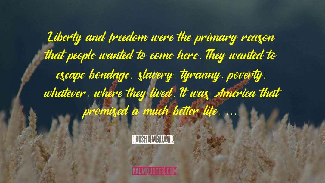 Ending Poverty quotes by Rush Limbaugh