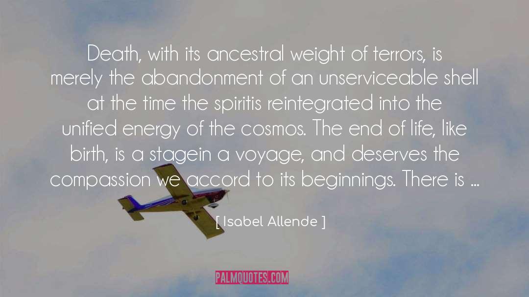 Endings And Beginnings quotes by Isabel Allende