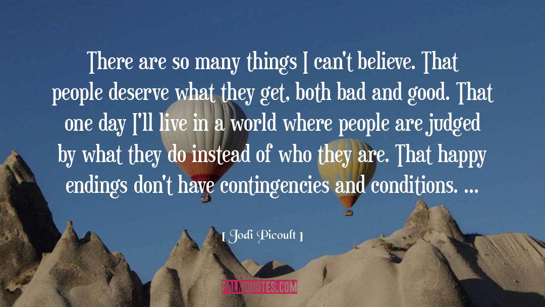 Endings quotes by Jodi Picoult