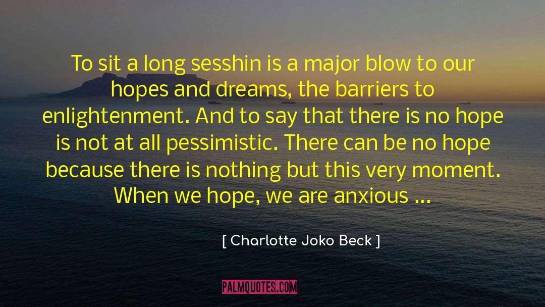 Endless Competition quotes by Charlotte Joko Beck