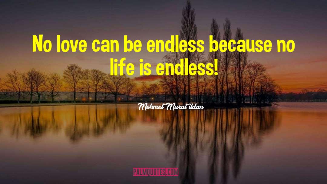 Endless Love Infinite Time quotes by Mehmet Murat Ildan