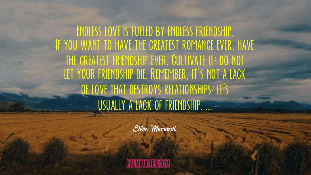 Endless Love quotes by Steve Maraboli