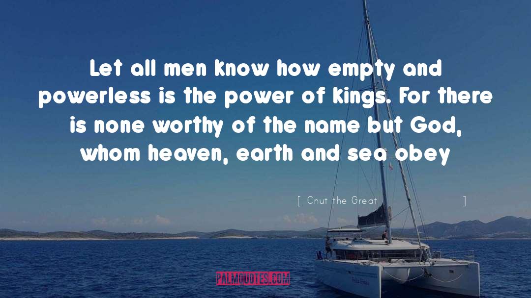 Endless Sea quotes by Cnut The Great