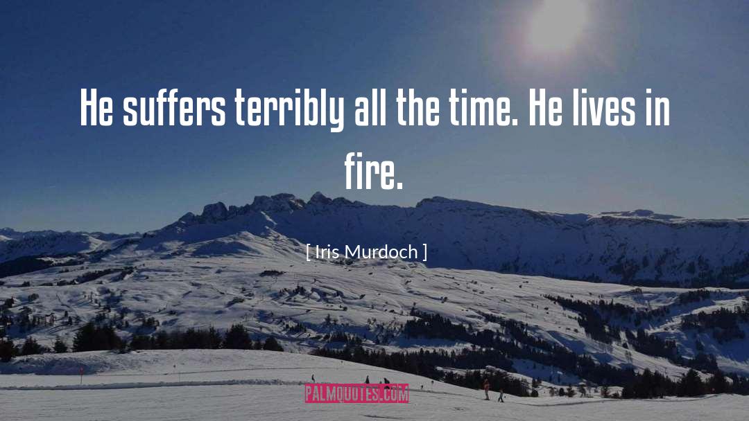 Endless Suffering quotes by Iris Murdoch