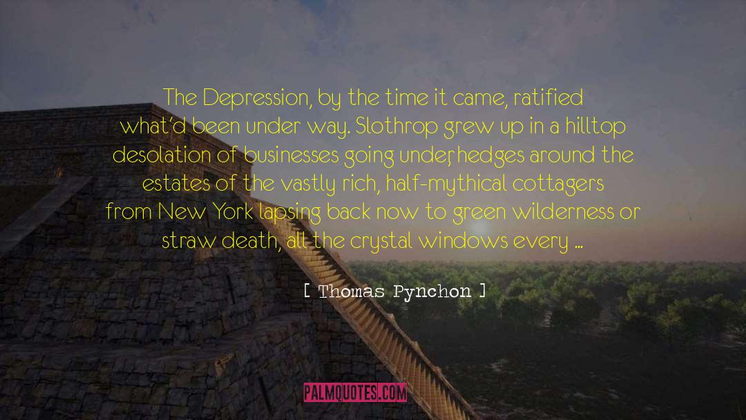 Endless Wilderness Of Time quotes by Thomas Pynchon