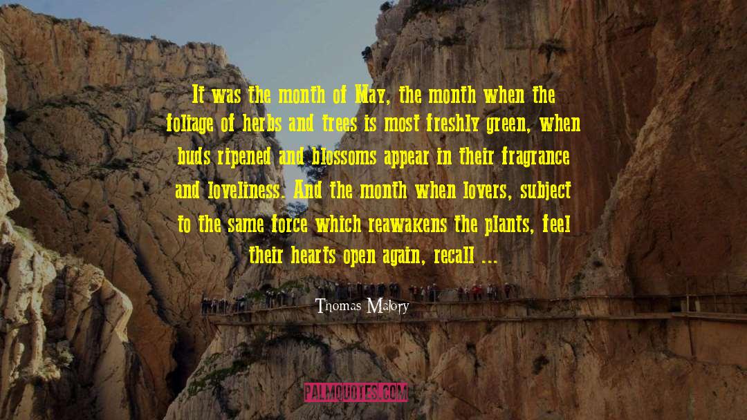 Endometriosis Awareness Month quotes by Thomas Malory