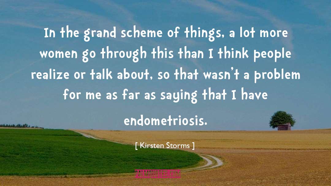 Endometriosis quotes by Kirsten Storms