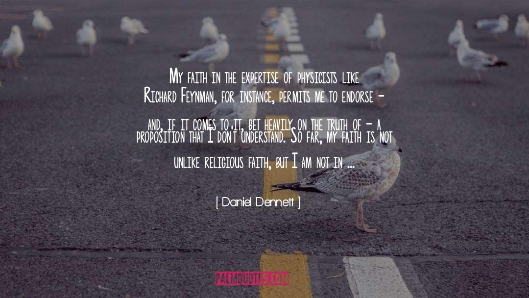 Endorse quotes by Daniel Dennett