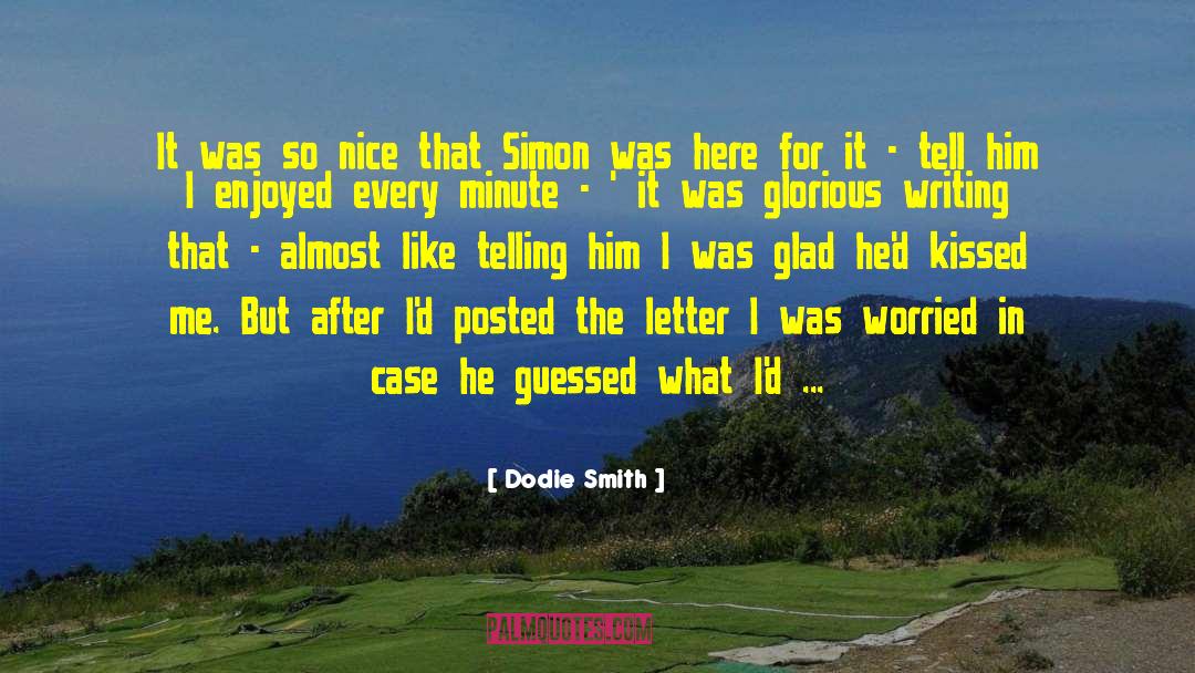 Endorsement Letter quotes by Dodie Smith