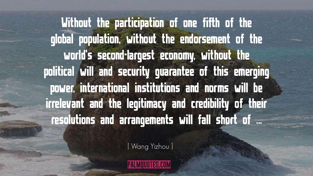 Endorsement quotes by Wang Yizhou